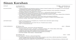 Desktop Screenshot of karahan.com